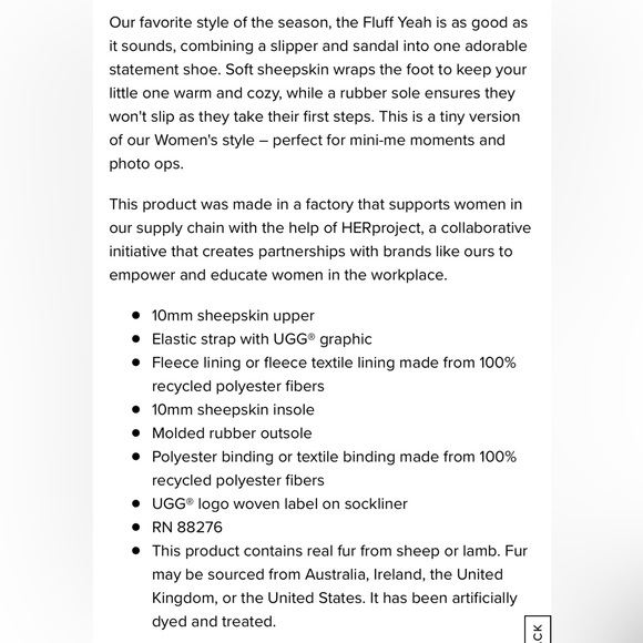 UGG Baby Fluff Yeah Slide Marble sandals - Picture 7 of 7